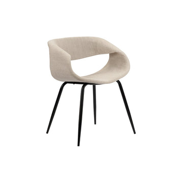 Whale Stoel Beige (Set van 2) beige InHuys