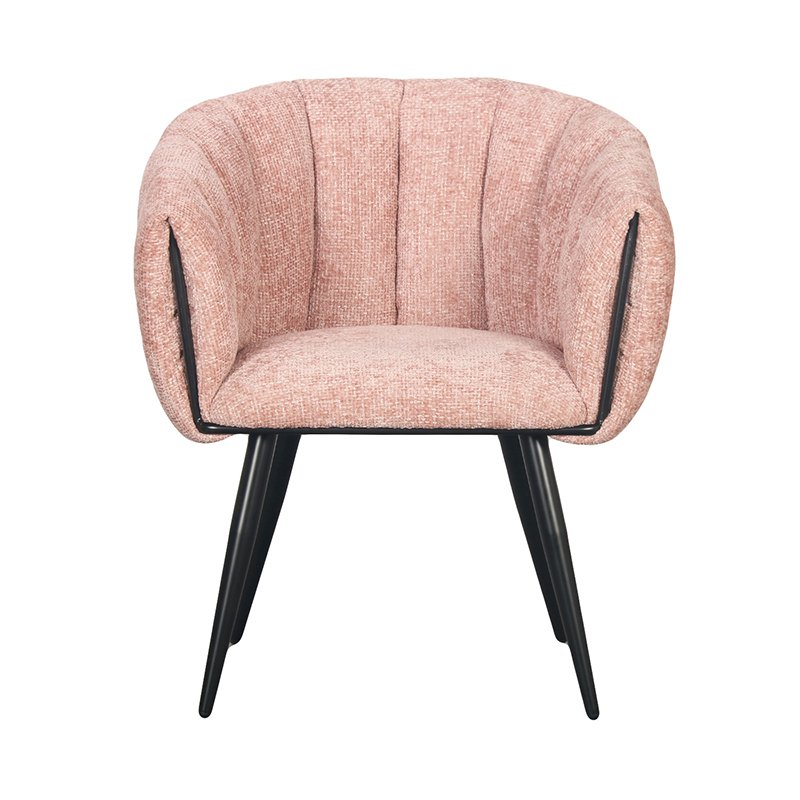 Breeze Stoel Pastel Roze (Set van 2) roze InHuys