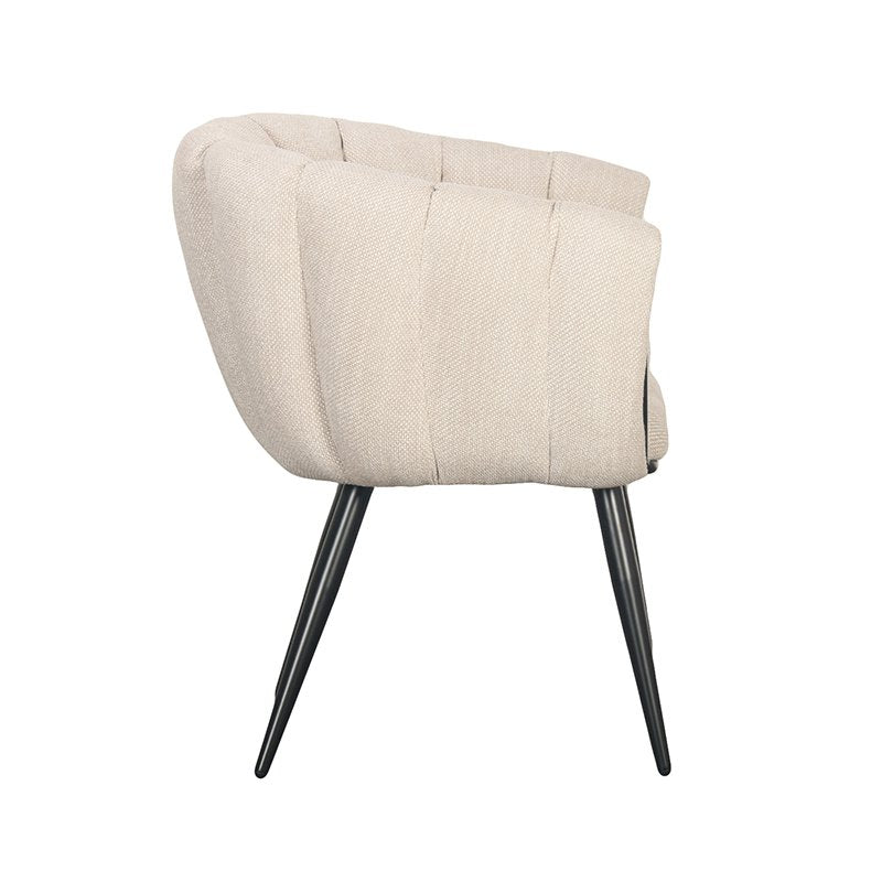 Breeze Stoel Beige (Set van 2) beige InHuys