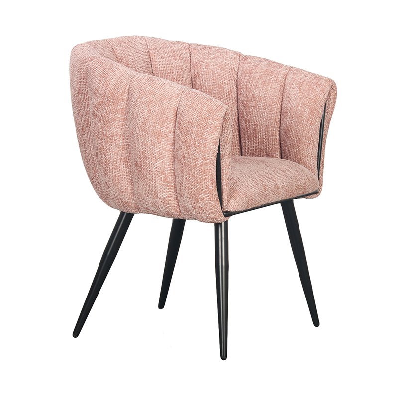 Breeze Stoel Pastel Roze (Set van 2) roze InHuys