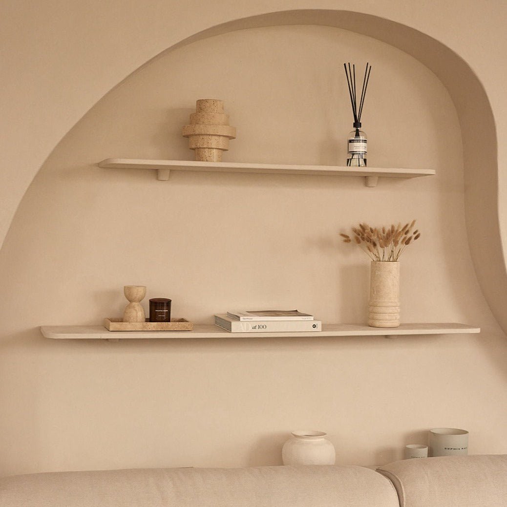 Travertine Agano Vaas