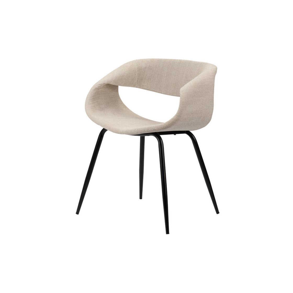 Whale Stoel Beige (Set van 2) beige InHuys