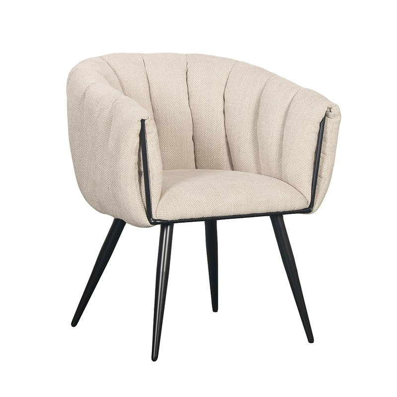Breeze Stoel Beige (Set van 2) beige InHuys