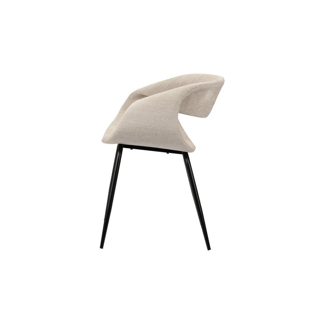 Whale Stoel Beige (Set van 2) beige InHuys
