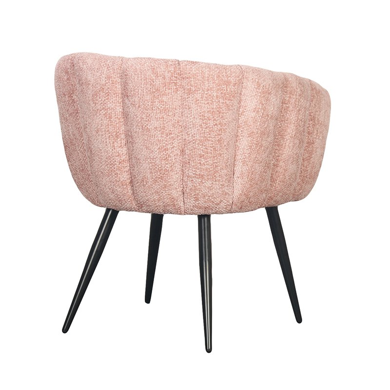 Breeze Stoel Pastel Roze (Set van 2) roze InHuys