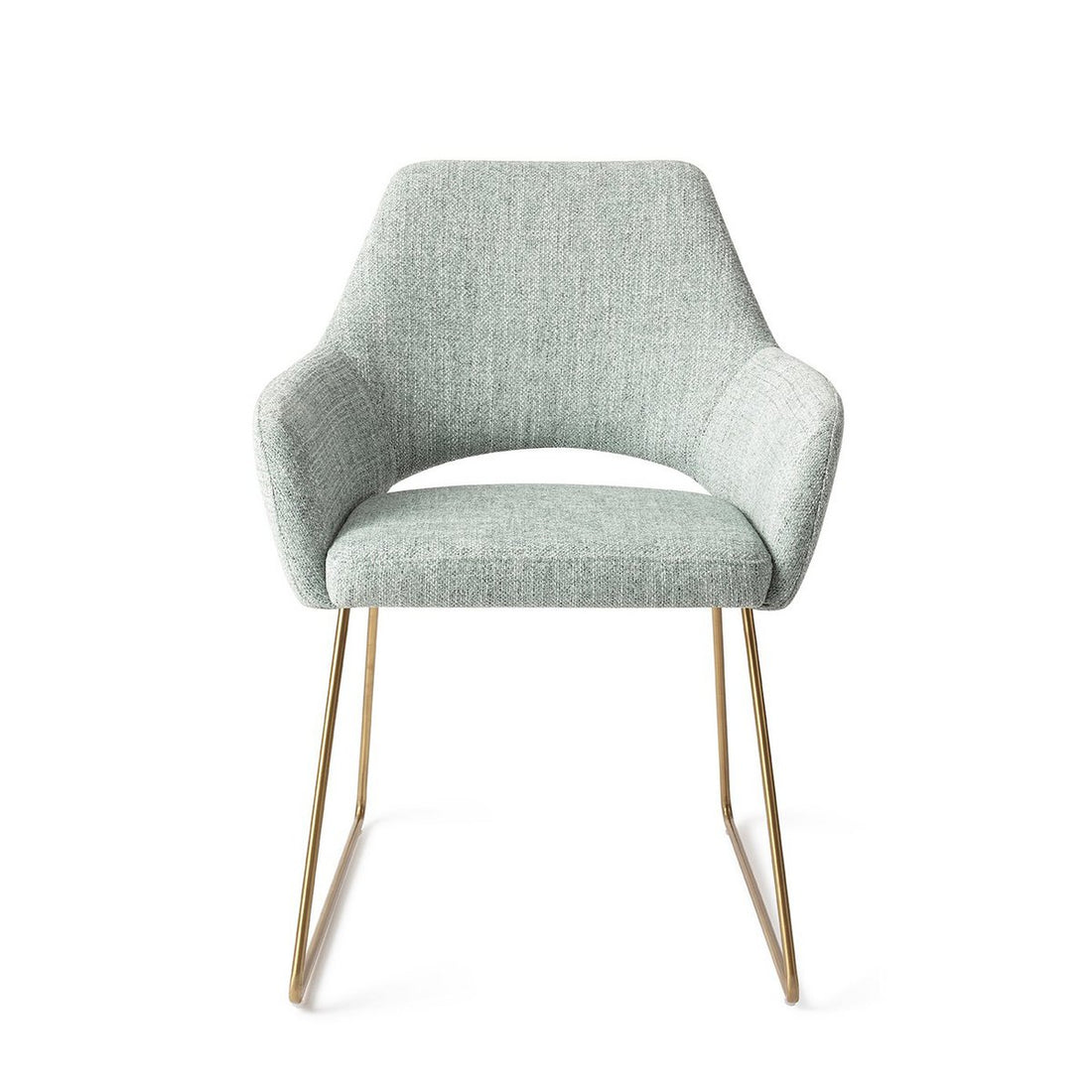 Yanai Dining chair Slide Gold