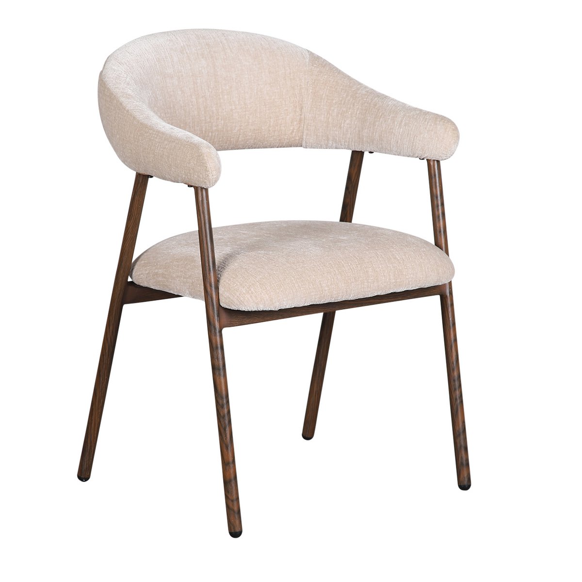 Scandi stoel Tan (set van 2) InHuys