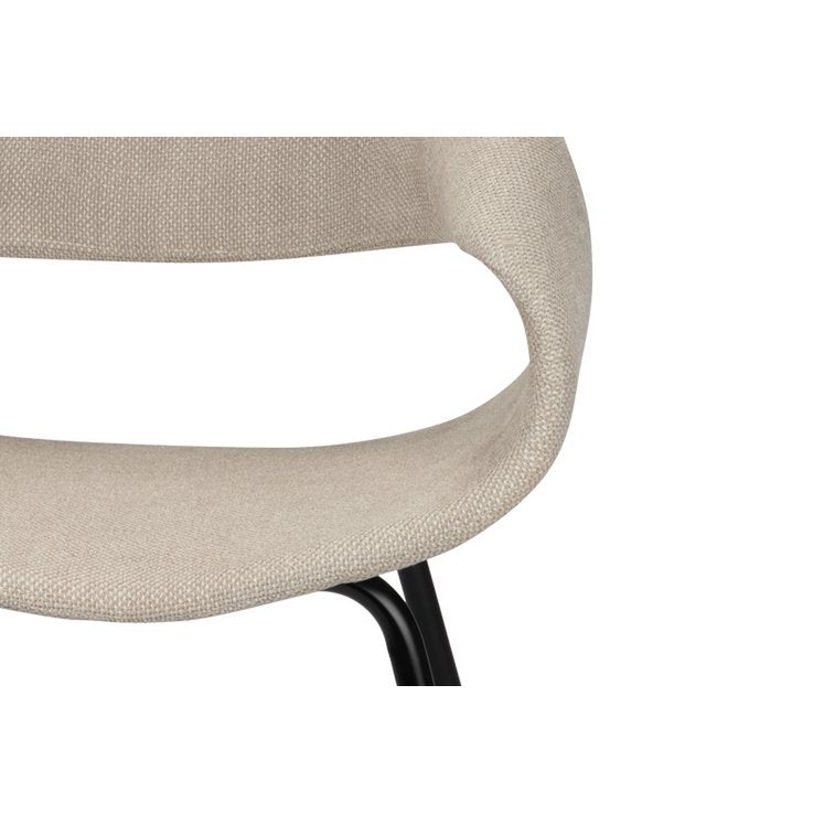 Whale Stoel Beige (Set van 2) beige InHuys