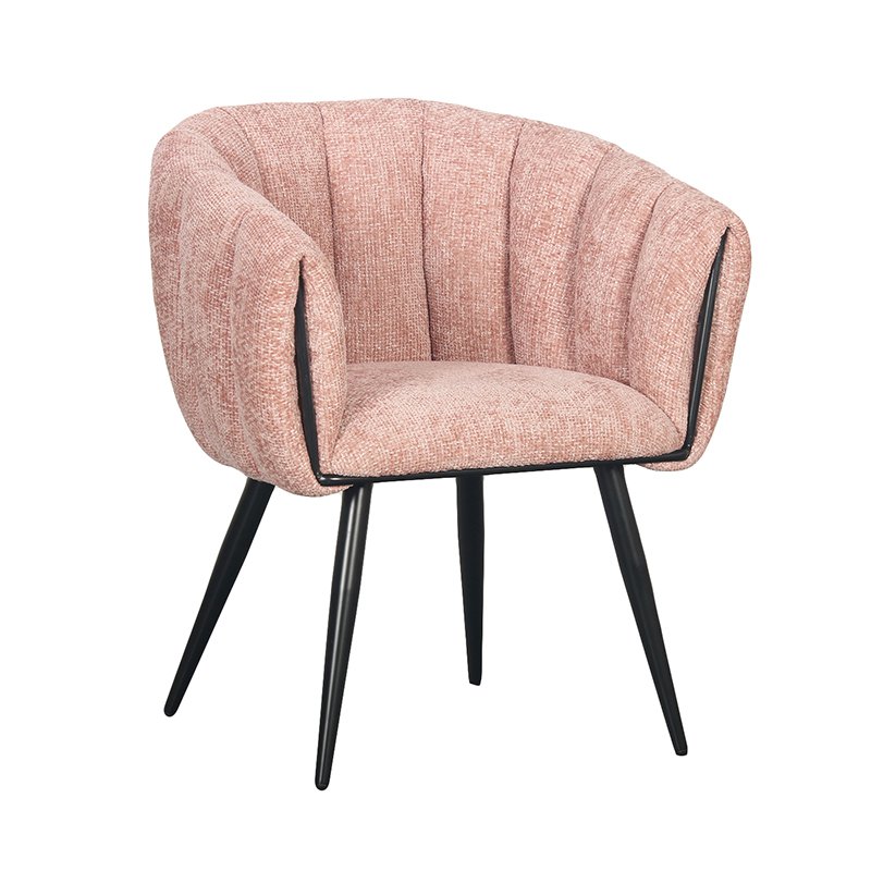 Breeze Stoel Pastel Roze (Set van 2) roze InHuys