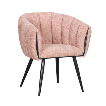 Breeze Stoel Pastel Roze (Set van 2) roze InHuys